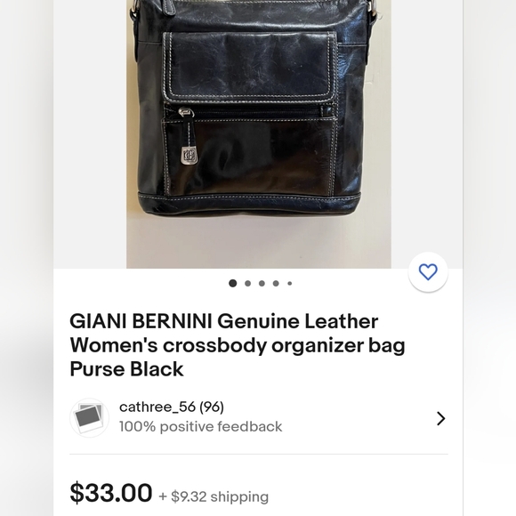 Giani Bernini Genuine Leather Purse - Picture 3 of 3